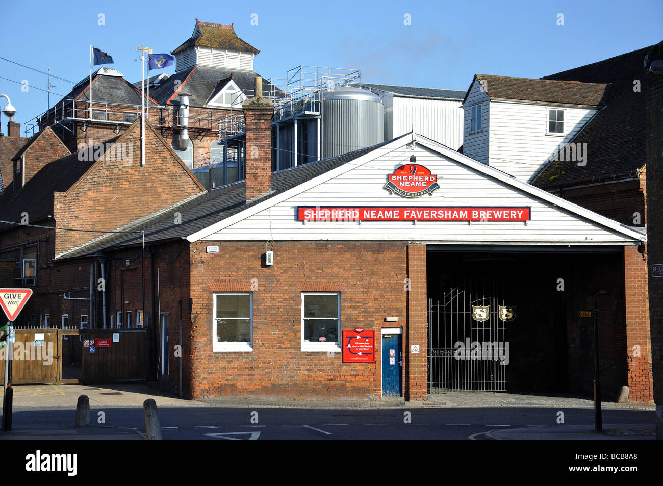 Shepherd Neame Faversham Brewery, Faversham, Kent, England, United