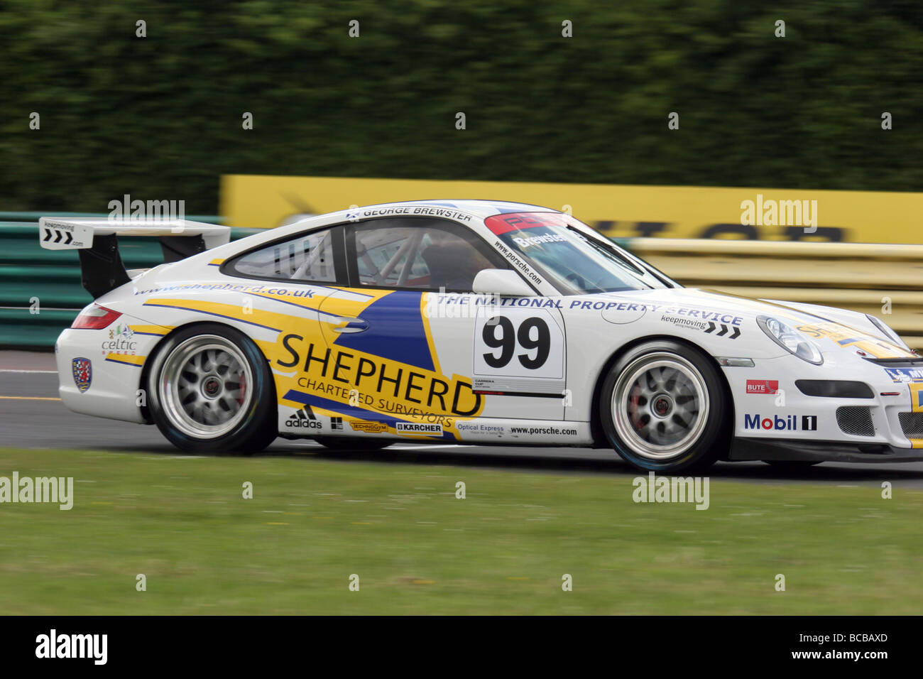 Porsche Carrera Cup GB, Croft Circuit, 2009 Stock Photo Alamy