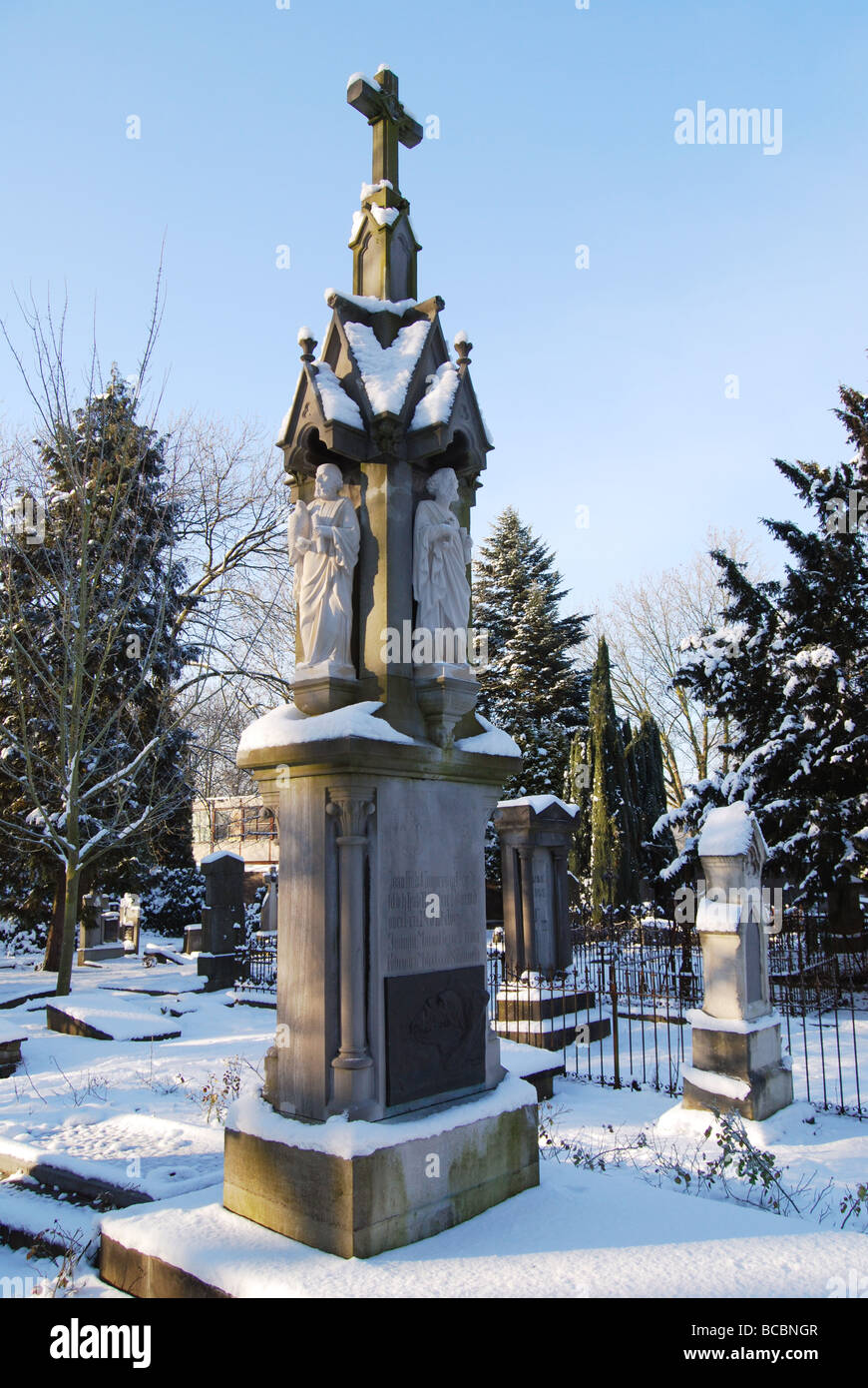 architect Cuypers tomb at Het Oude Kerkhof, Roermond Netherlands, Europe Stock Photo