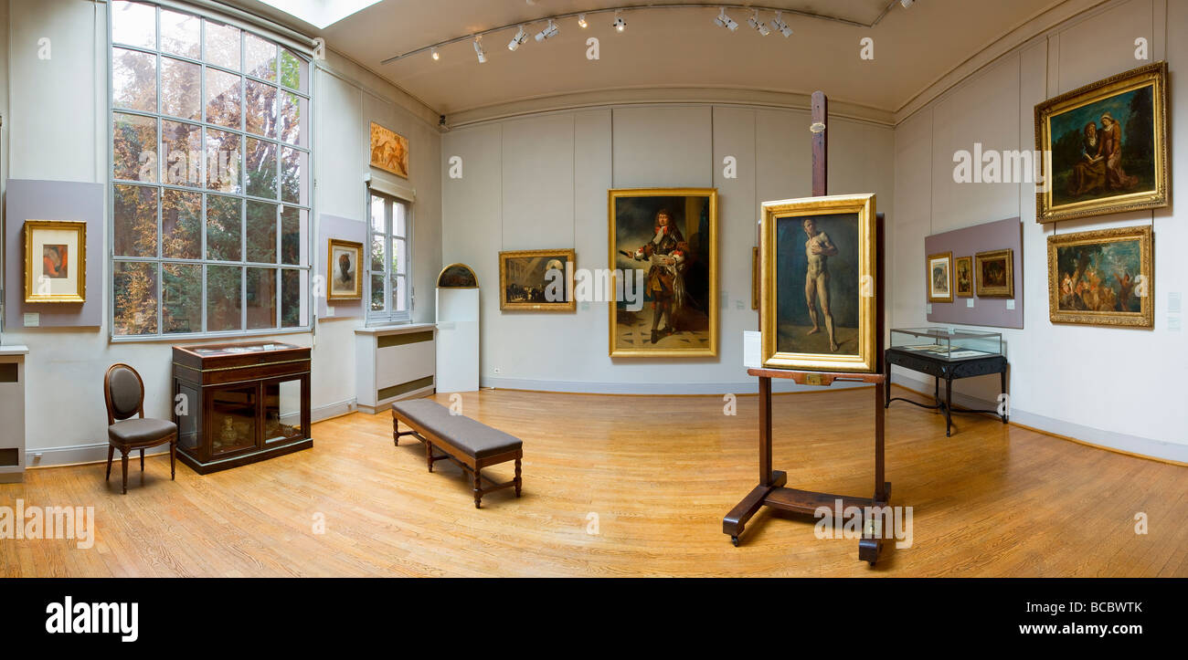 France, Paris, Musee Delacroix Stock Photo Alamy