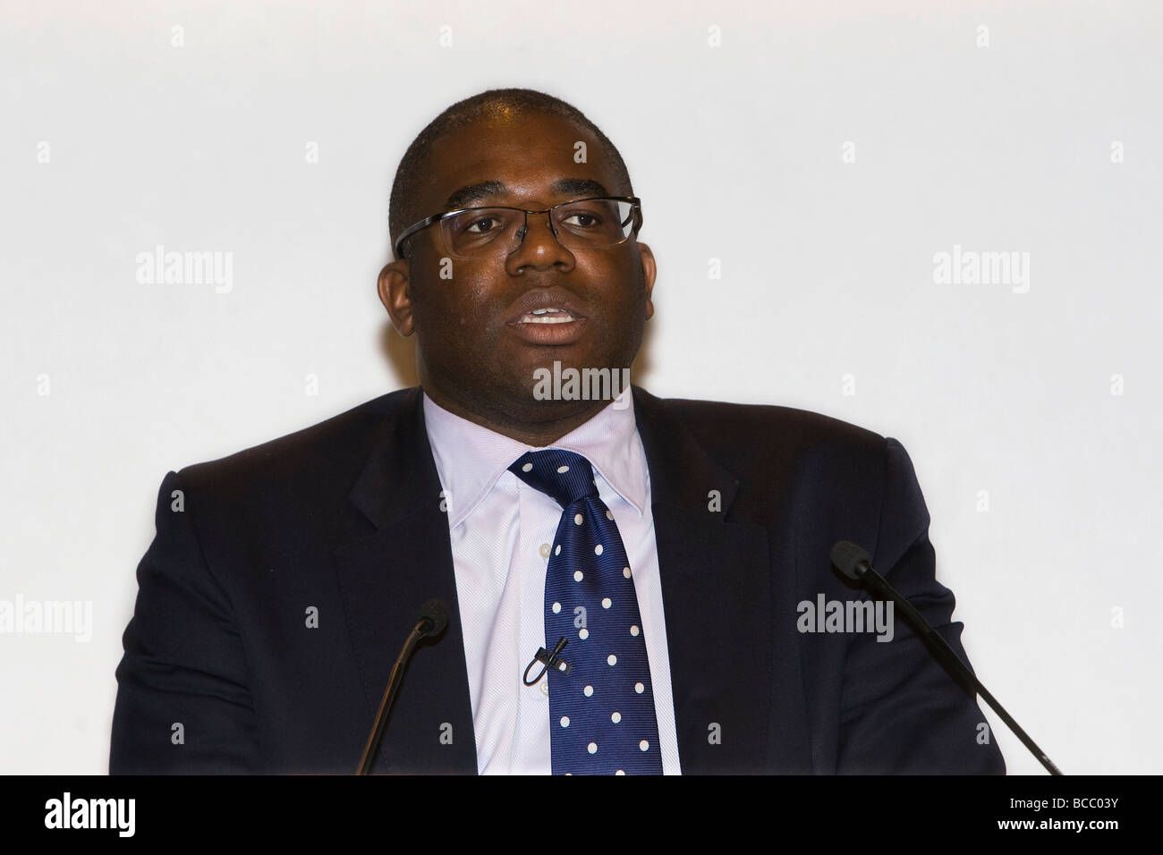 David Lammy  MP Minister of State (Higher Education and Intellectual Property), Department for Business, Innovation & Skills Stock Photo