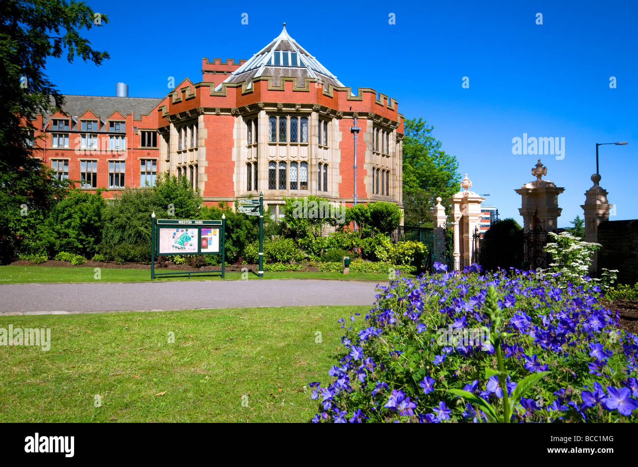 University of Sheffield ,Firth Court ,South Yorkshire England Stock Photo