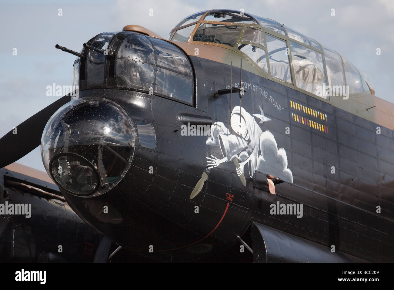 Avro Lancaster Bomber Aeroplane,Battle of Britain Flight,Lincolnshire