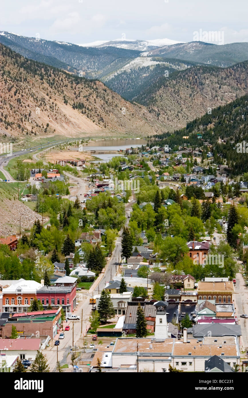 Aerial view of Colorado Stock Photo Alamy