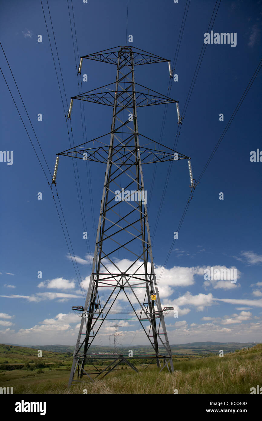 high voltage electricity pylon county londonderry derry northern