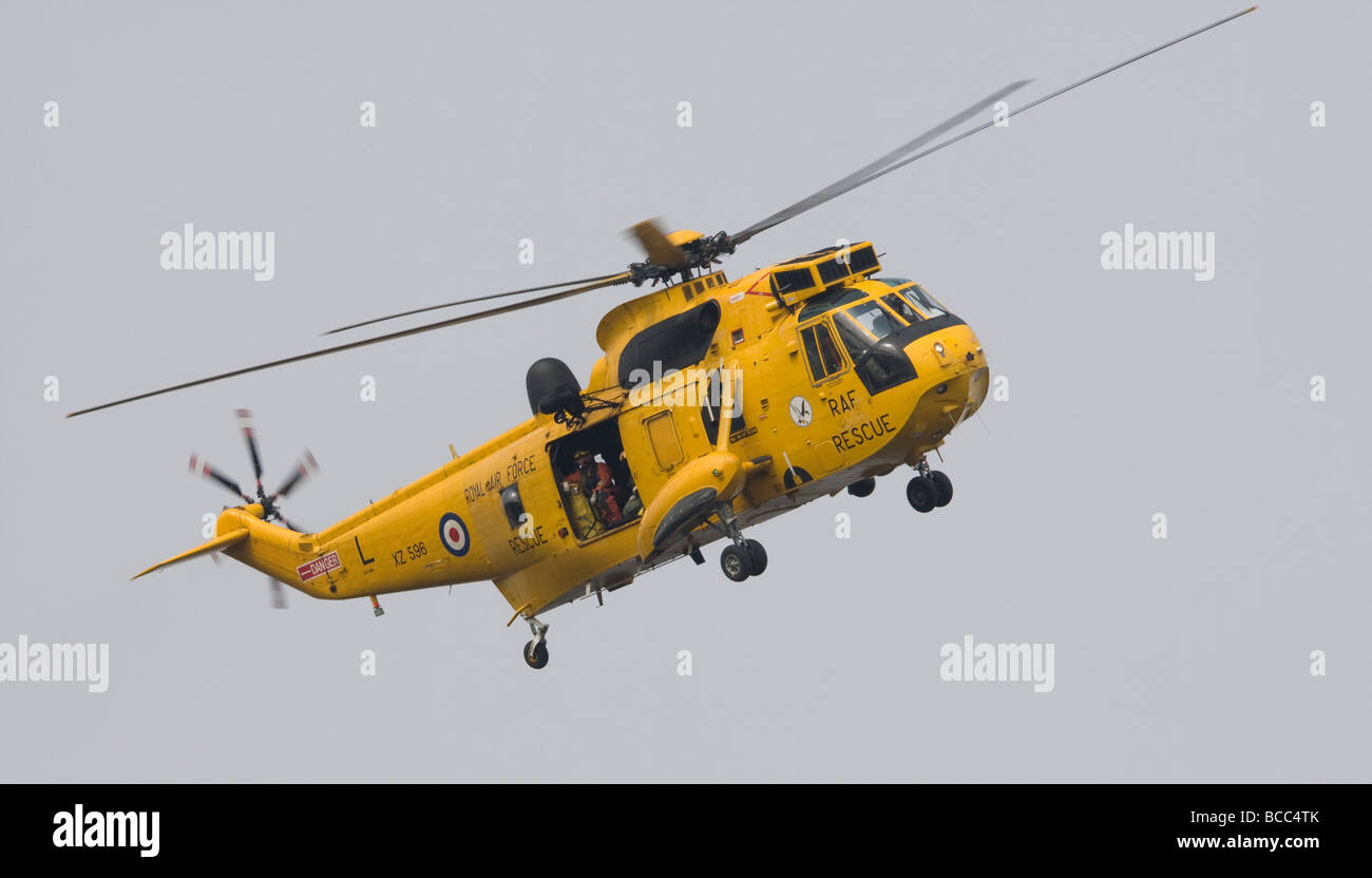 RAF Sea King HAR3/3A Search and Rescue Helicopter Stock Photo - Alamy