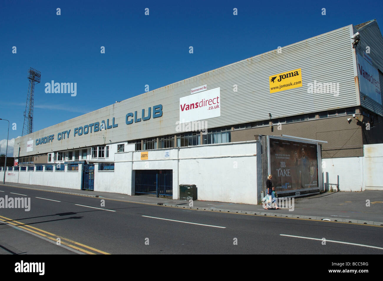 Ninian Park Football stadium Stock Photo