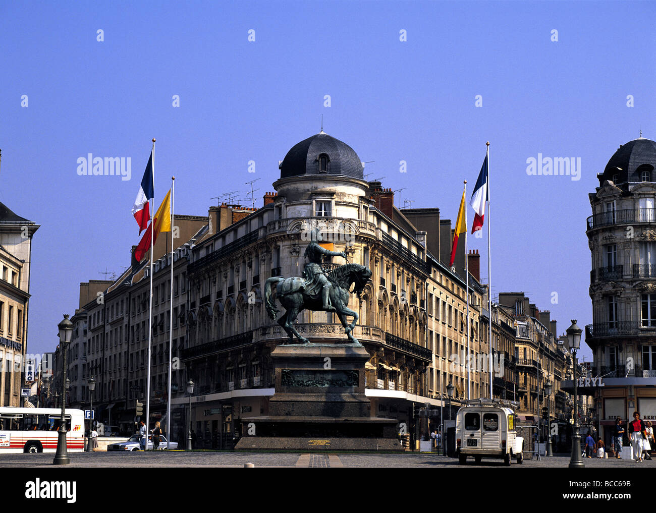 joan of arc statue orleans france Stock Photo Alamy