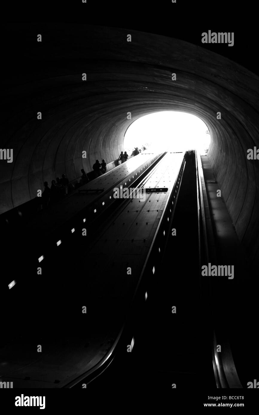 Washington d c metro system Black and White Stock Photos & Images - Alamy