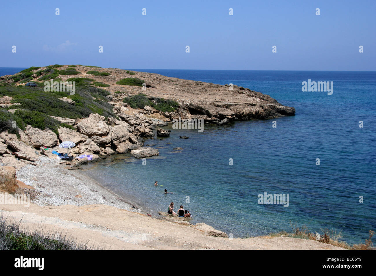 Horseshoe Bay near Kayalar Lapta North Cyprus Stock Photo Alamy