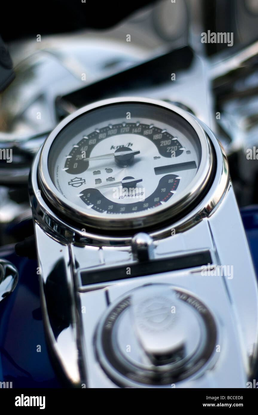 Harley Davidson motorbikes in Dubai Stock Photo Alamy
