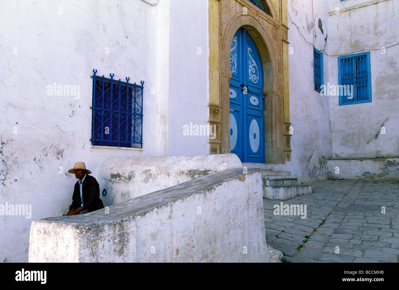 Tunisia, Sidi Bou Said Stock Photo