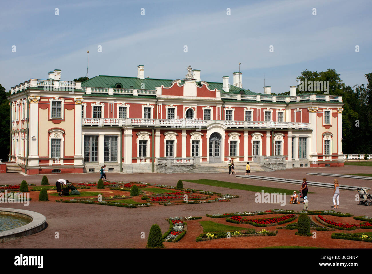 Kadriorg Palace and Gardens in Tallinn, Estonia Stock Photo