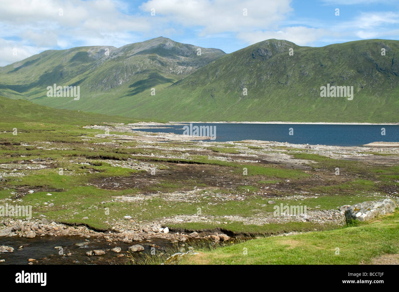 The head of Loch Monar at Pait Lodge Inverness-shire, Highland Stock ...