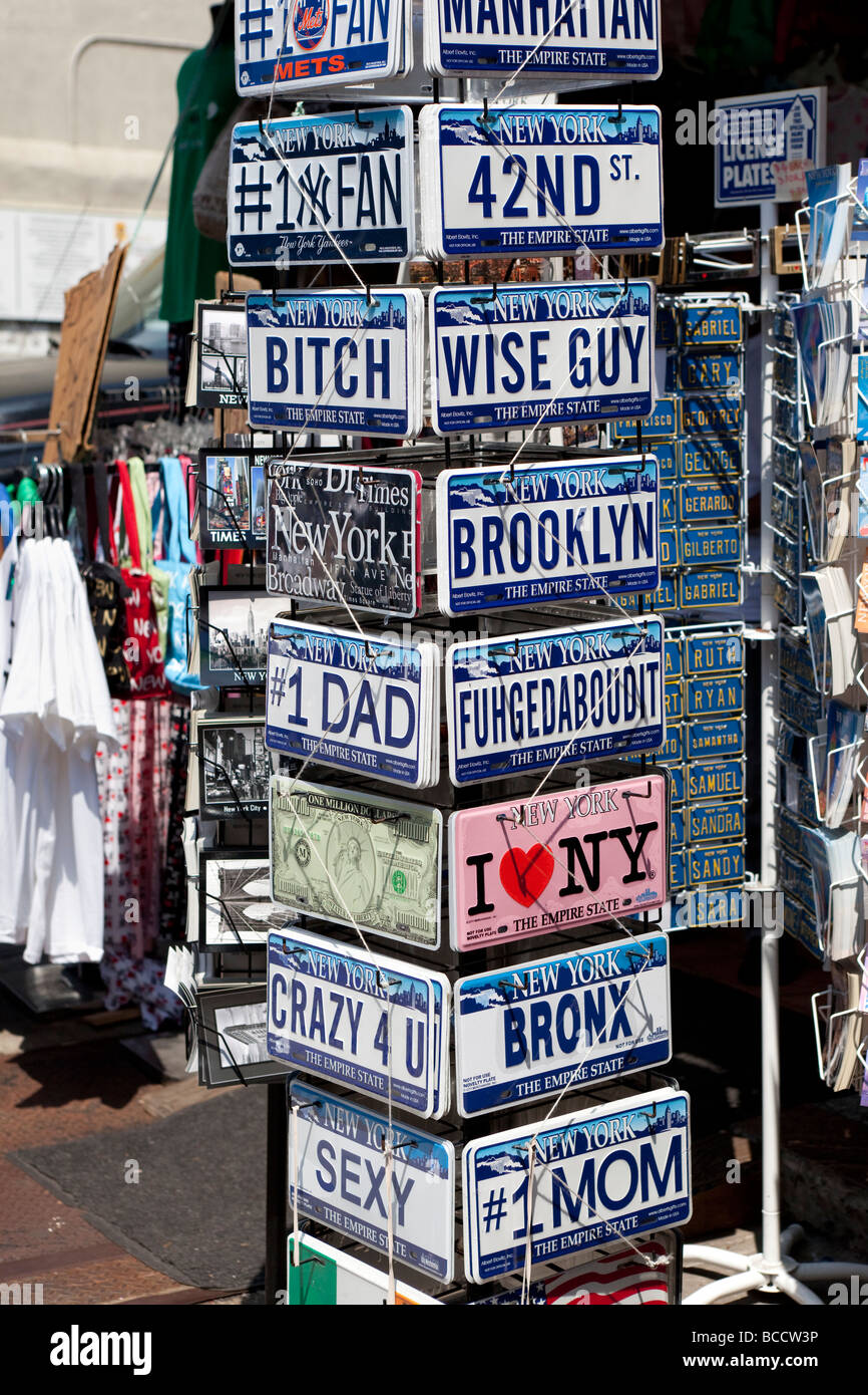 Souvenirs in NYC Stock Photo Alamy