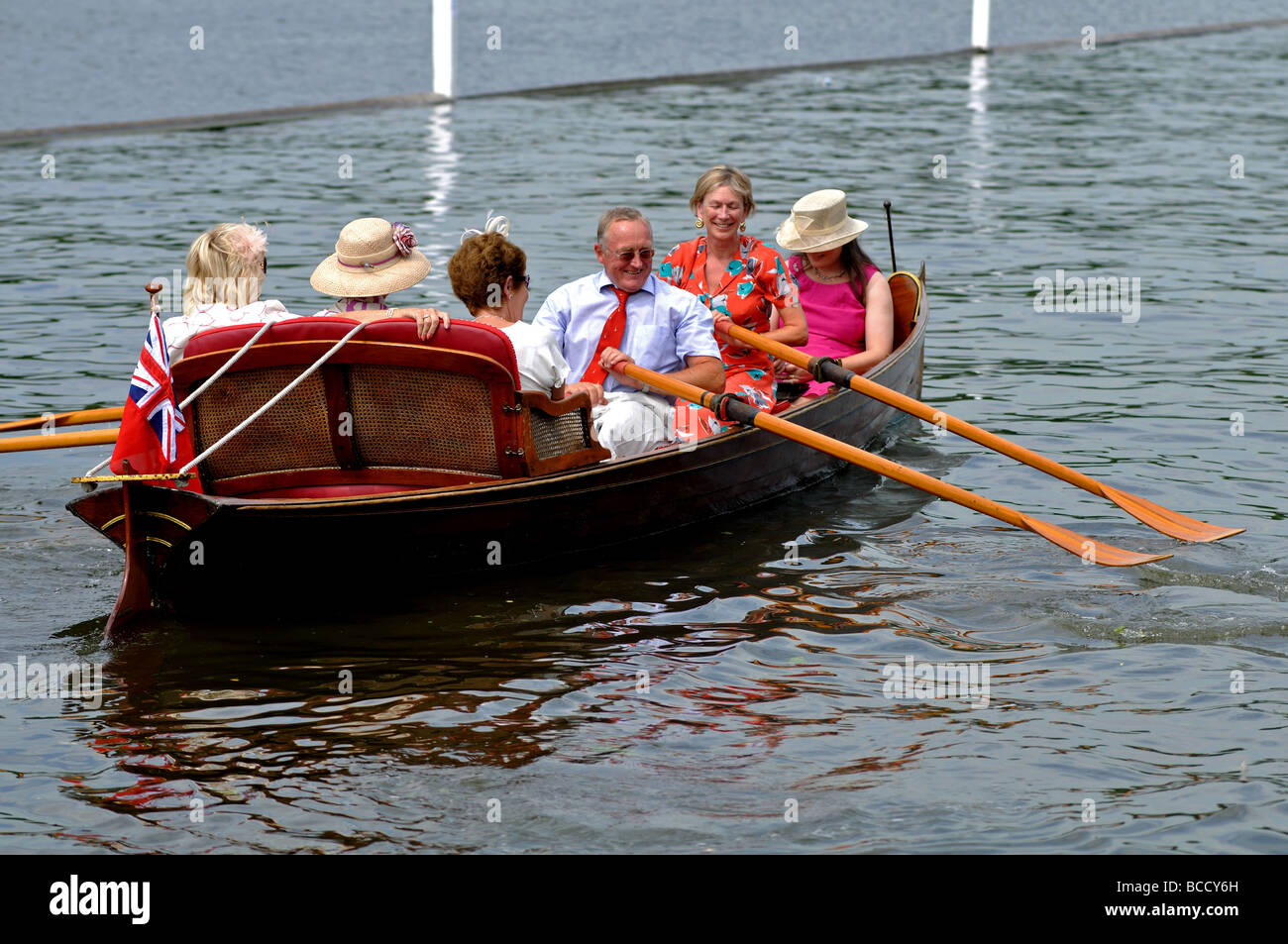 Henley Royal Regatta, HenleyonThames, Oxfordshire, England, UK Stock