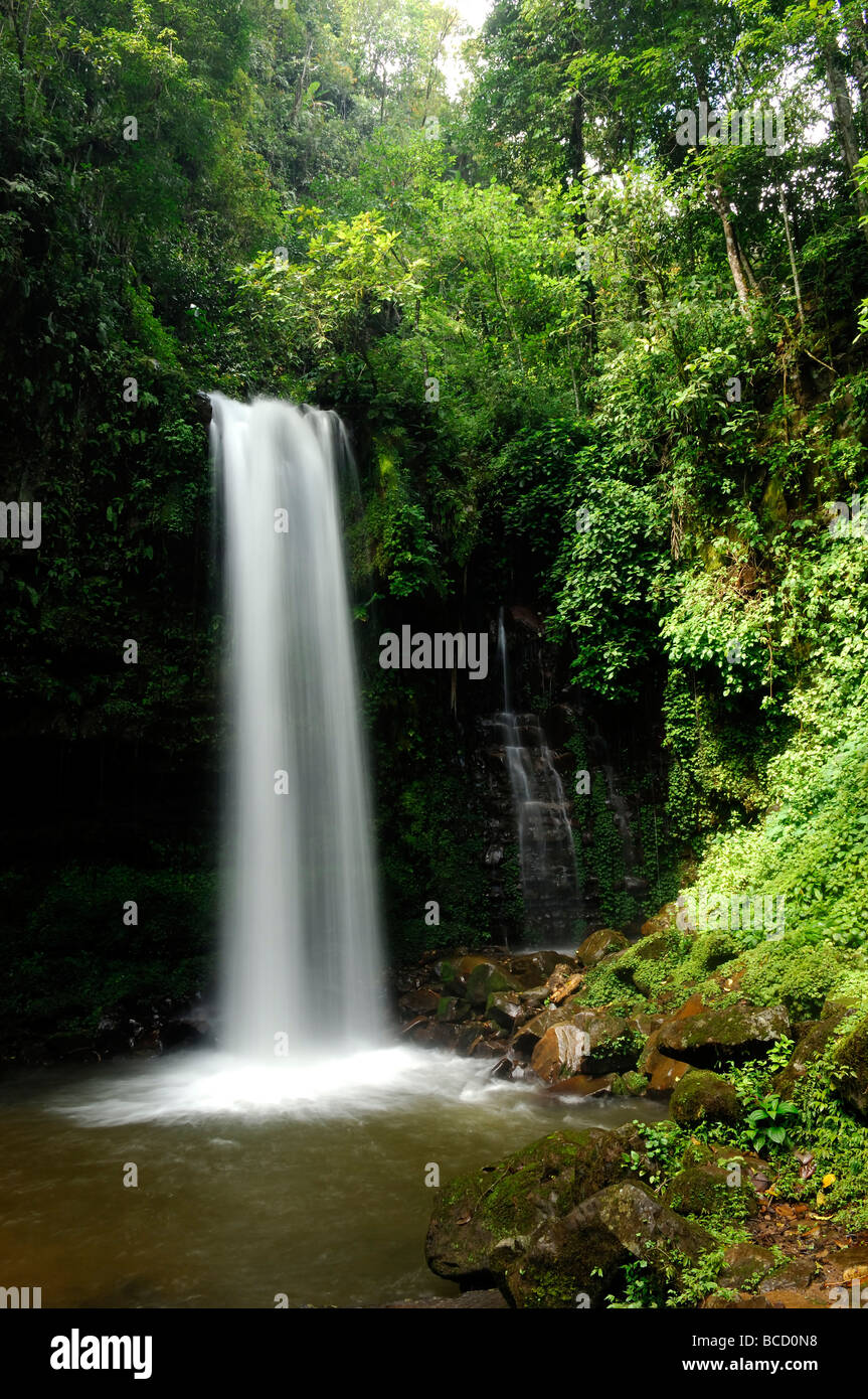 Mahua Waterfall Sabah Borneo Stock Photo Alamy