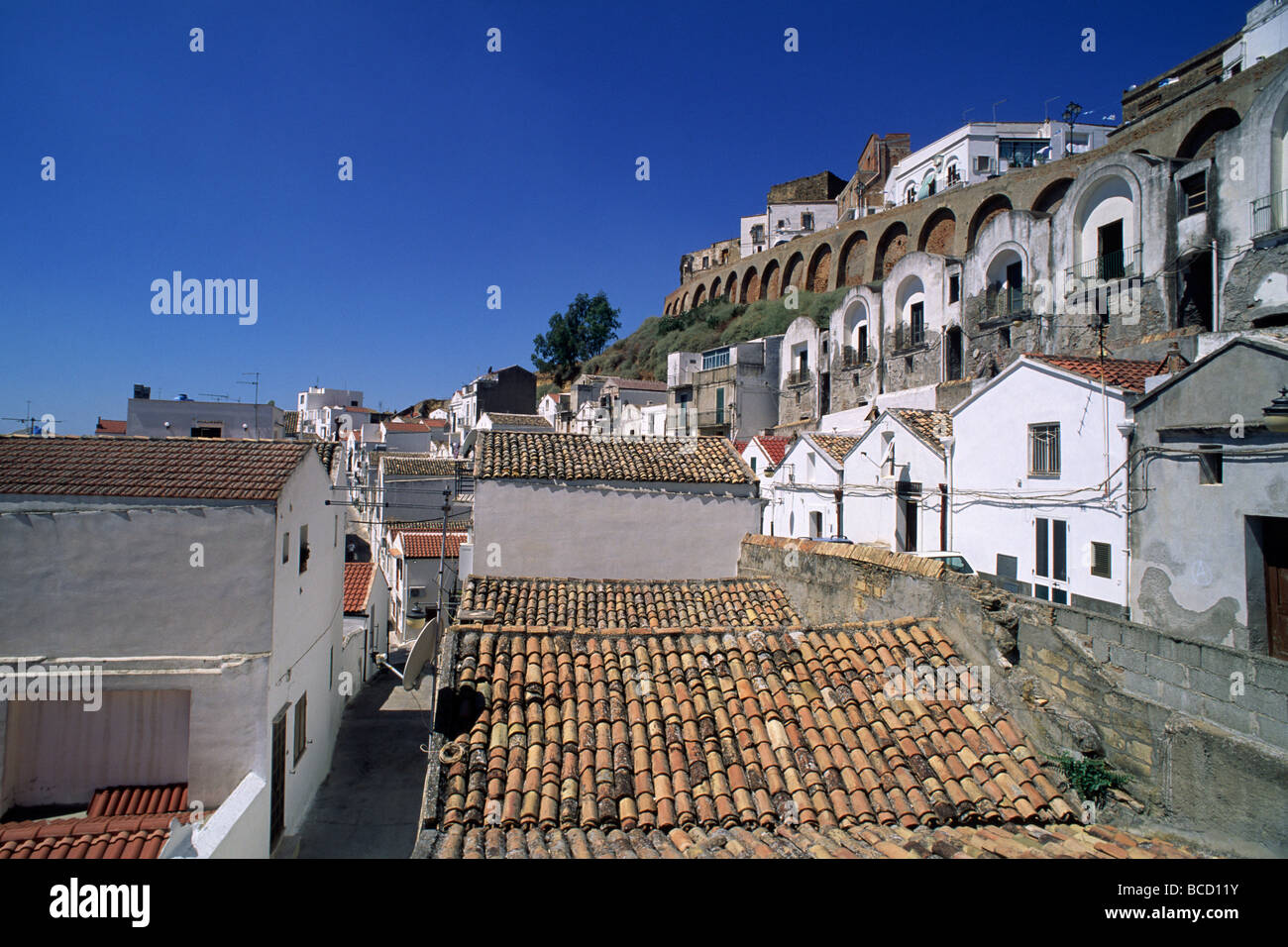 Italy, Basilicata, Pisticci Stock Photo