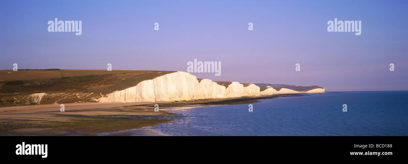 Seven Sisters. Sussex Stock Photo