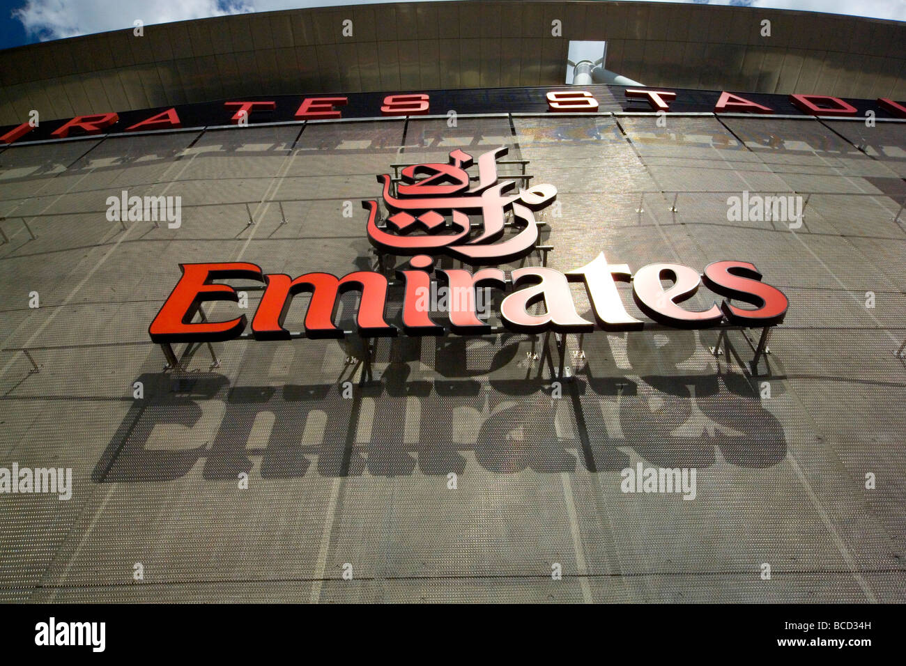 Emirates logo Stock Photo