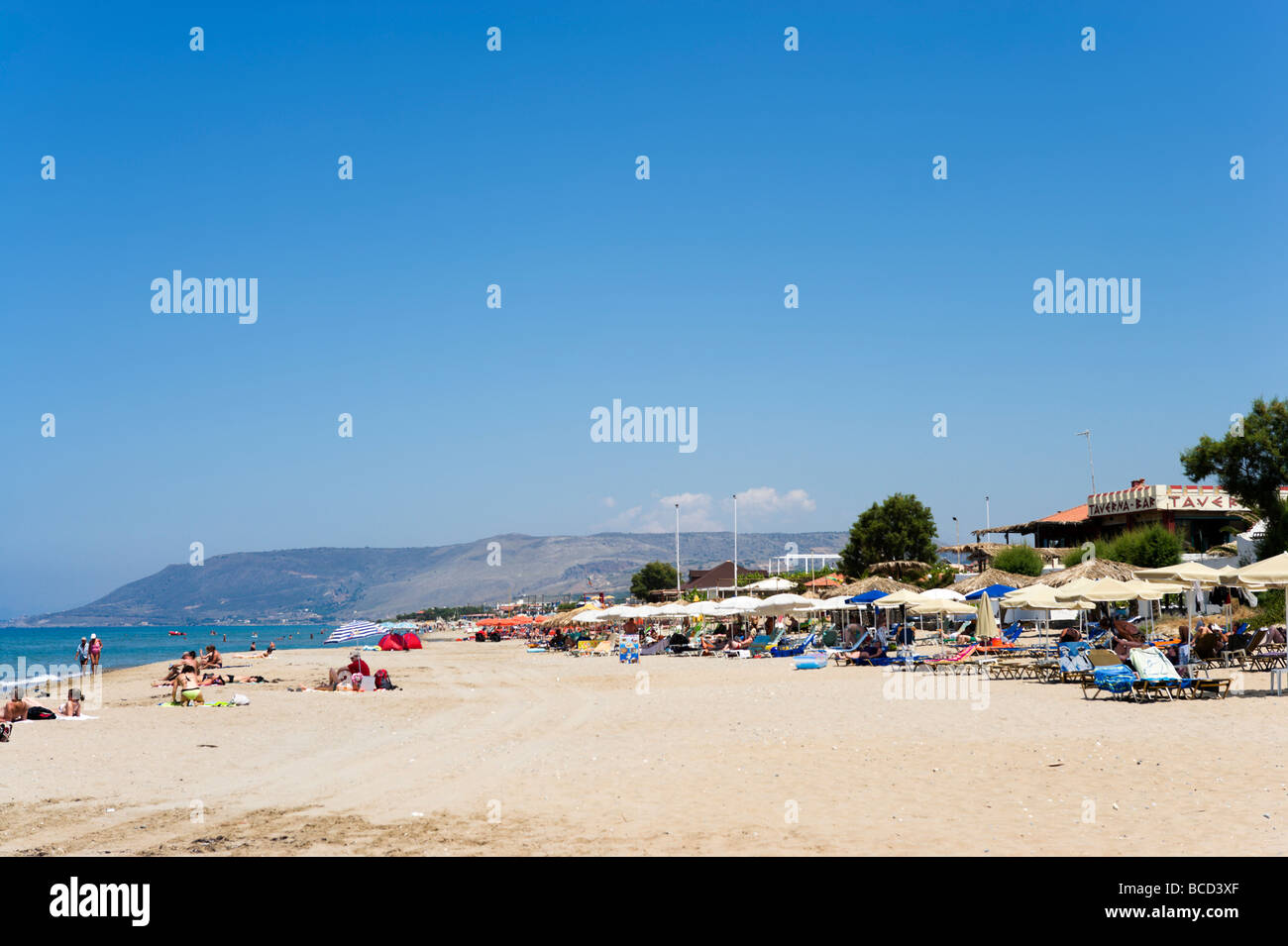 Georgioupolis crete beach hi-res stock photography and images - Alamy