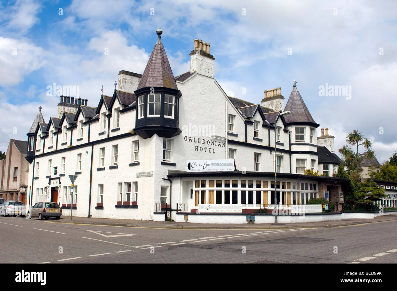 Caledonian Hotel Ullapool Stock Photo Alamy