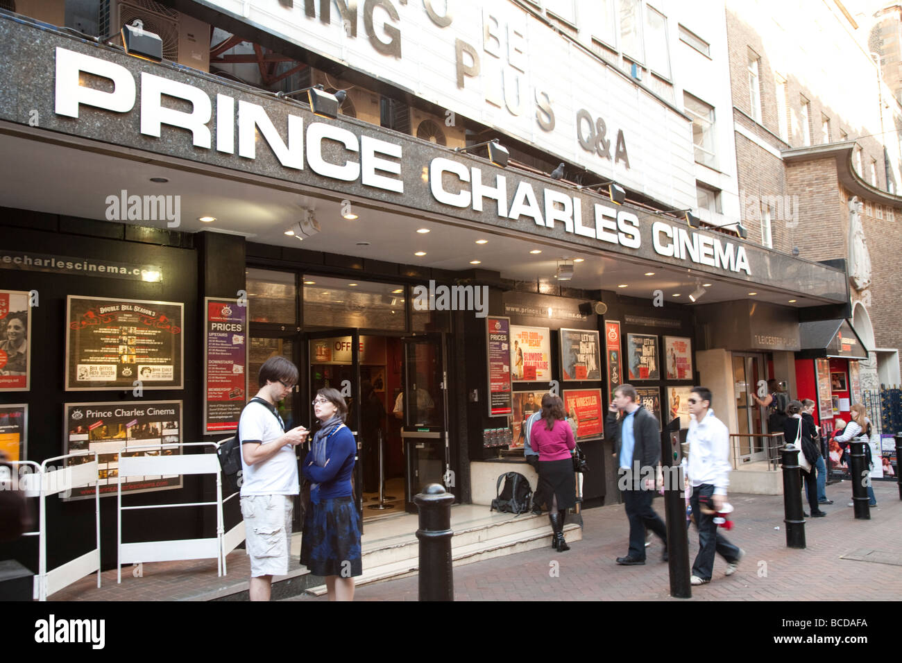 prince charles cinema, china town, leicester square, london uk Stock Photo