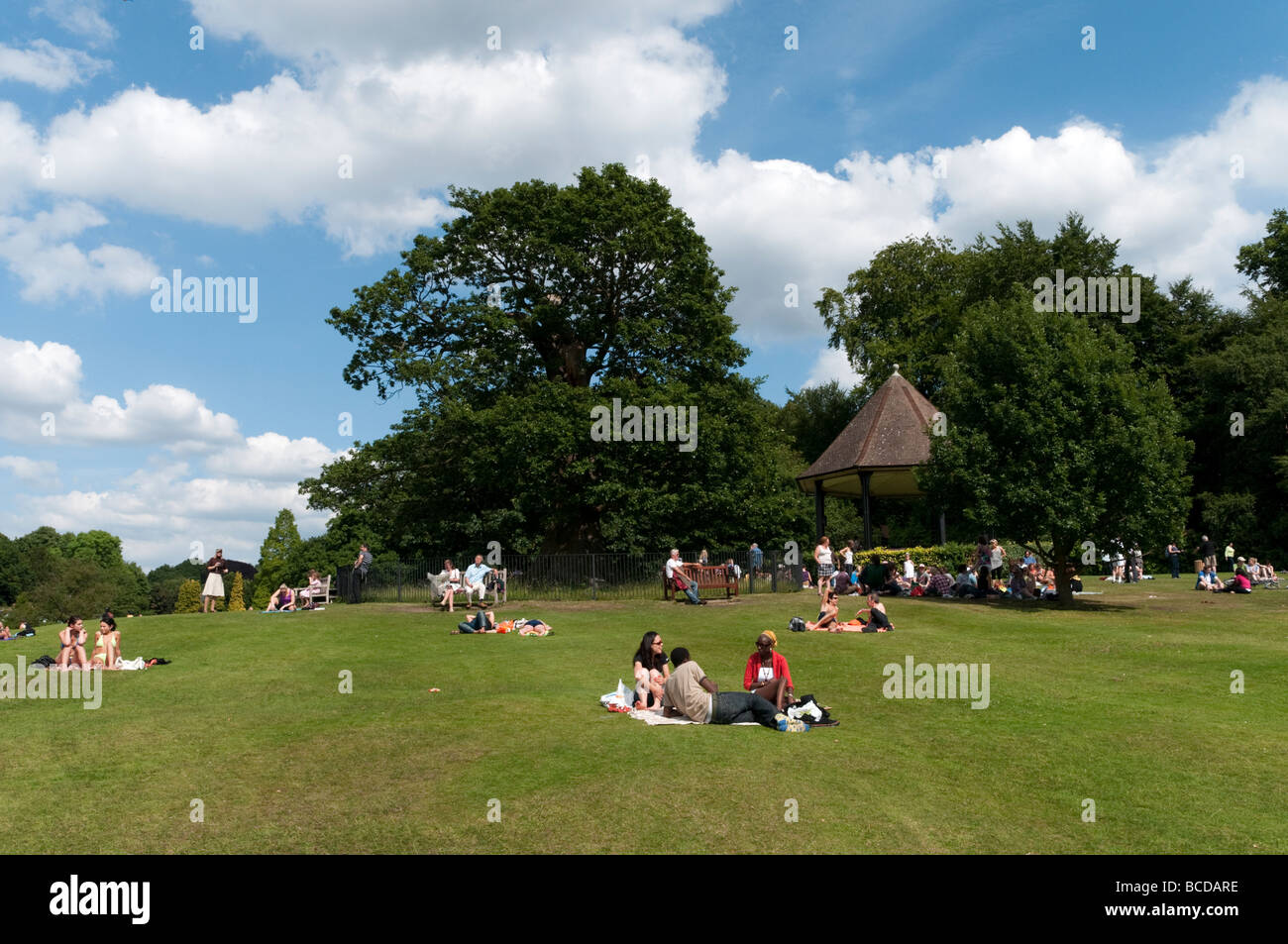 Golders Hill Park in Golders Green London England Britain UK Stock