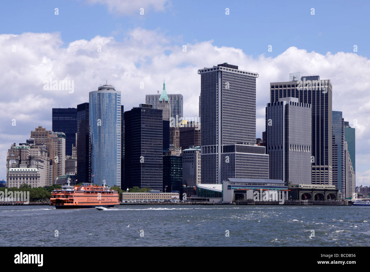 skyline of Manhattan, New York City, USA Stock Photo