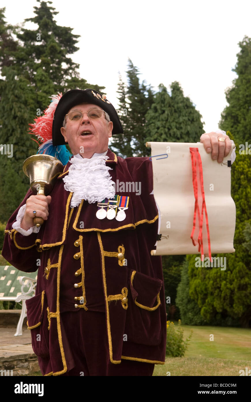 Town crier costume hires stock photography and images Alamy