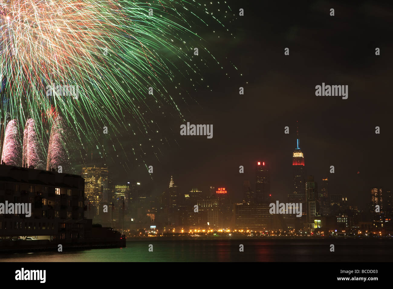 The annual Macy's Fourth of July fireworks extravaganza lights the sky ...