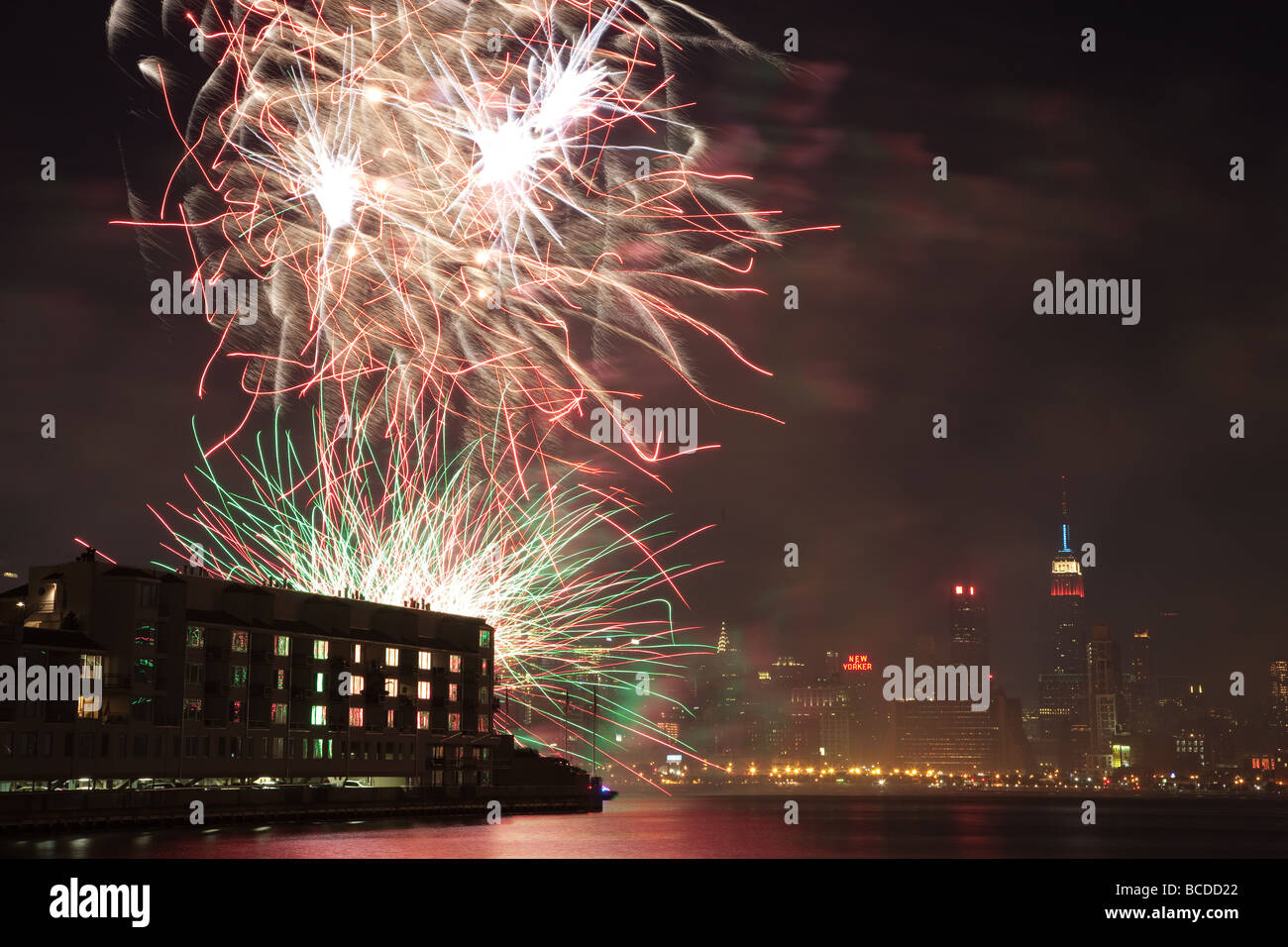 The annual Macy's Fourth of July fireworks extravaganza lights the sky ...