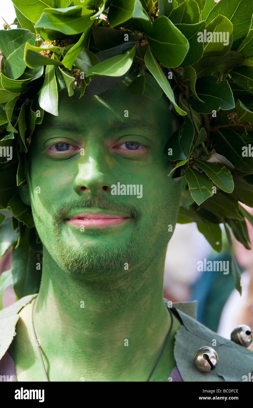 Hastings Jack in the Green Stock Photo