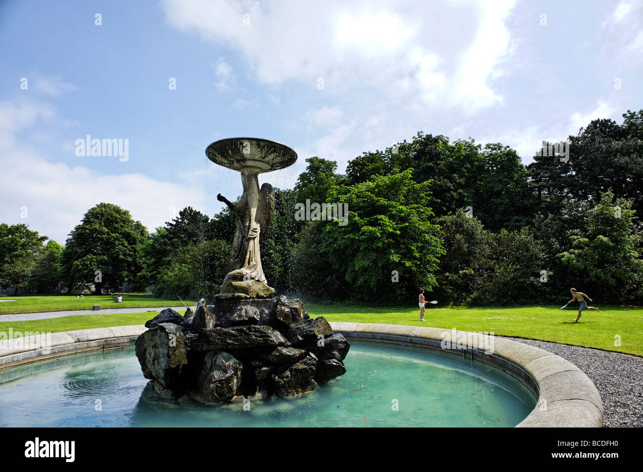 The Iveagh Gardens park Dublin Republic of Ireland Stock Photo