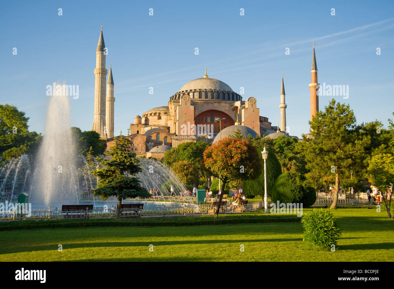 Aya Sofya in Istanbul Turkey Stock Photo