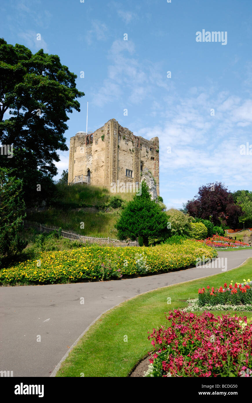 Guildford Castle and Grounds Surrey England UK Stock Photo
