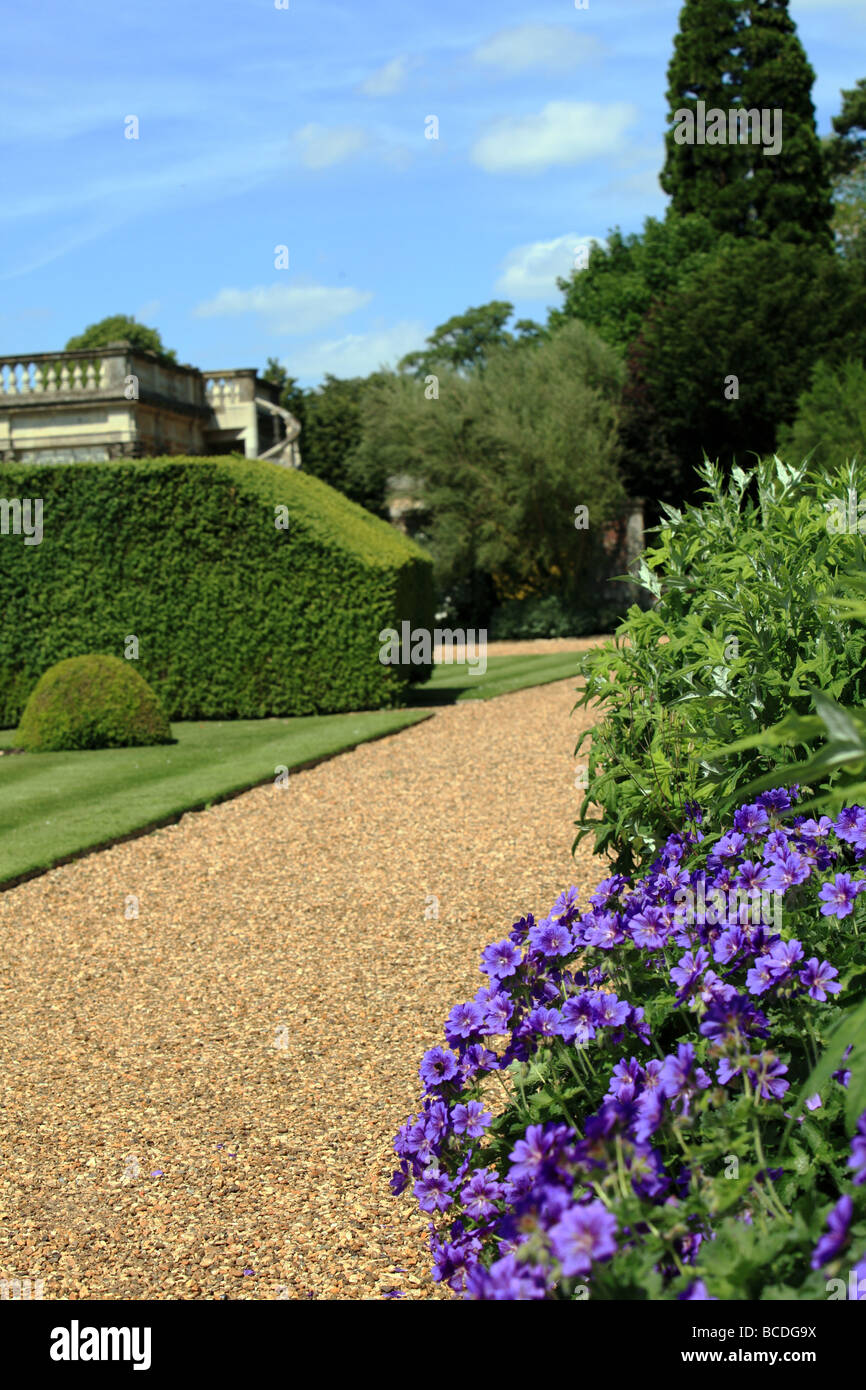 An English Country Garden in summer Stock Photo - Alamy