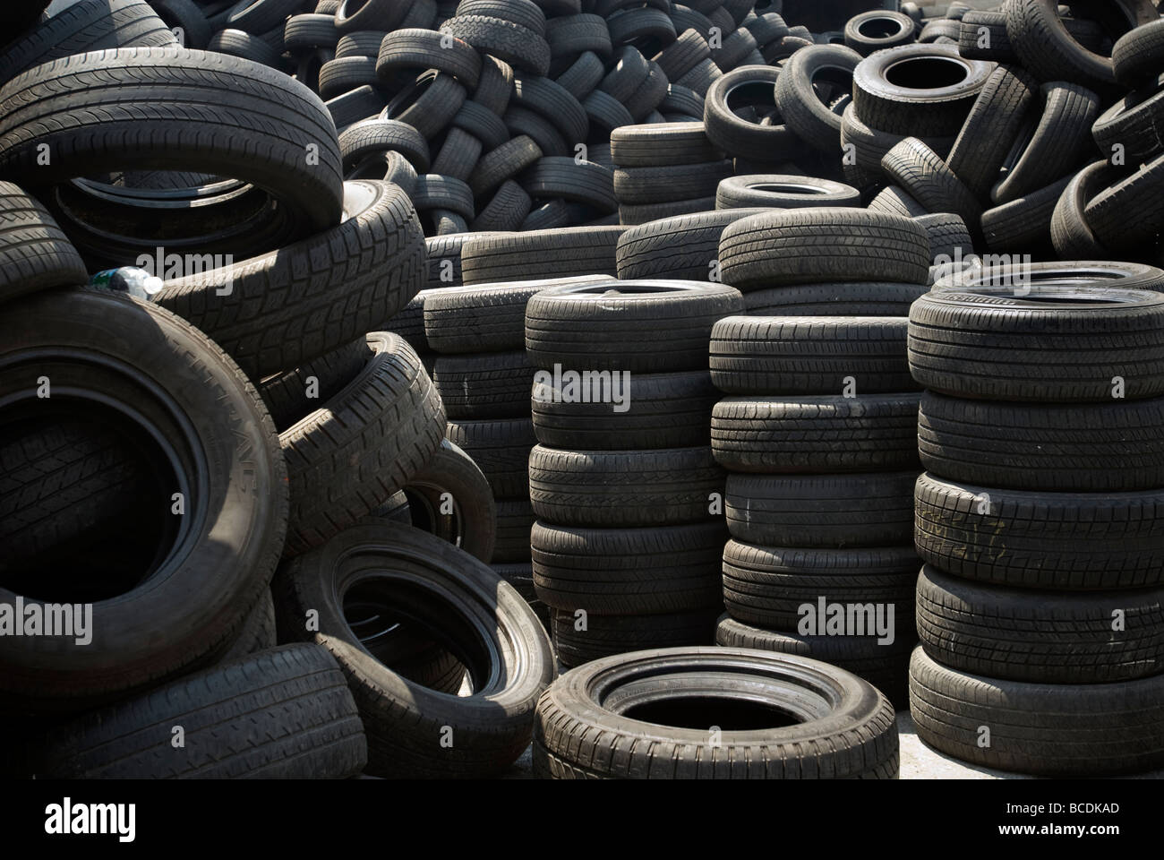 A local tire shop in the Astoria neighborhood of Queens in New York on
