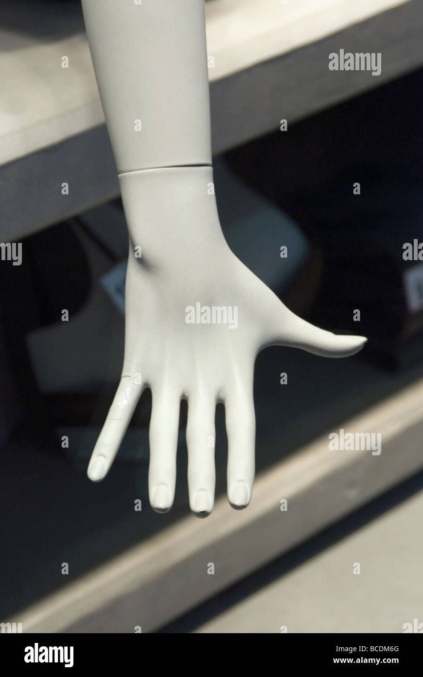 Arm anatomical female artificial plastic eerie model hi-res stock