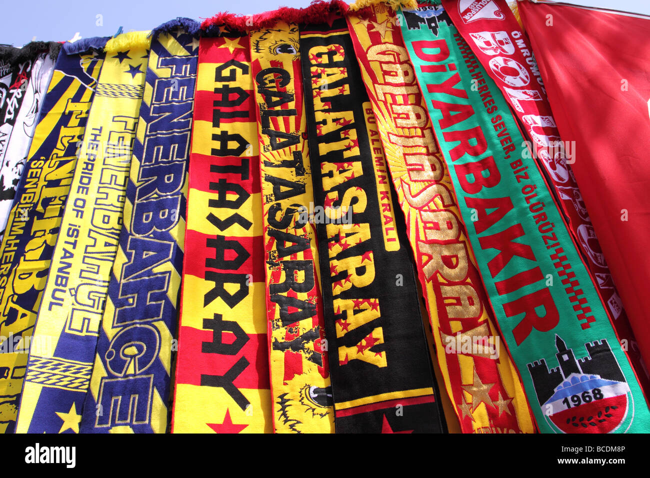 Scarf Galatasaray for Football Fans Red Yellow 