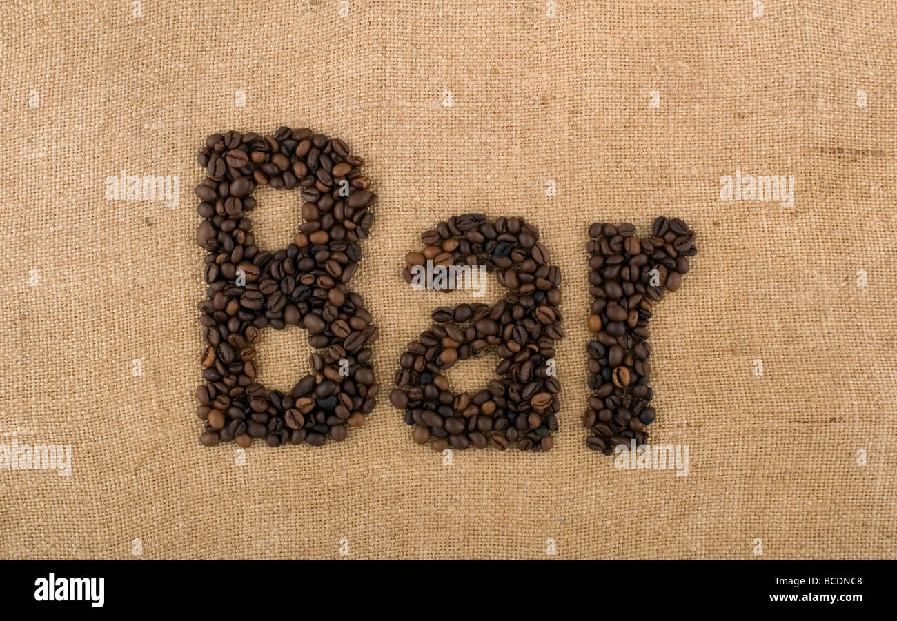 Word of beans Stock Photo Alamy