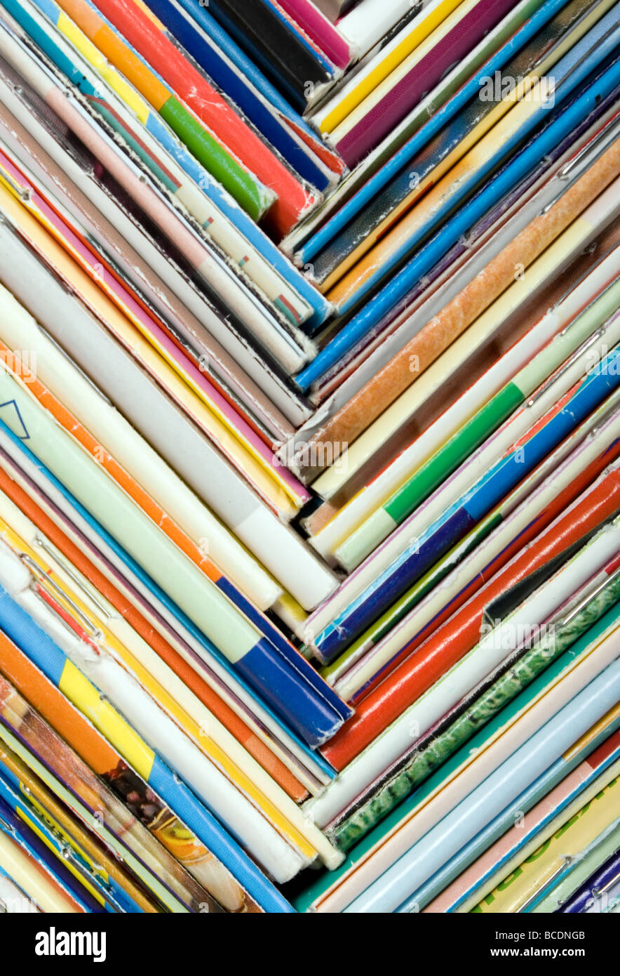 Composition of papers Stock Photo Alamy