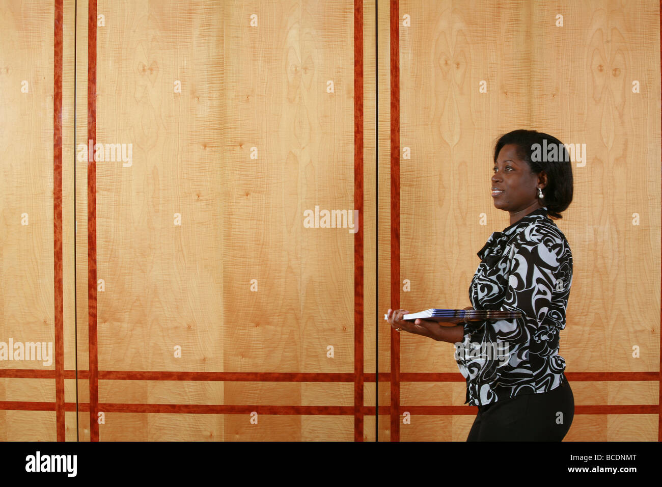 young black business woman Stock Photo - Alamy