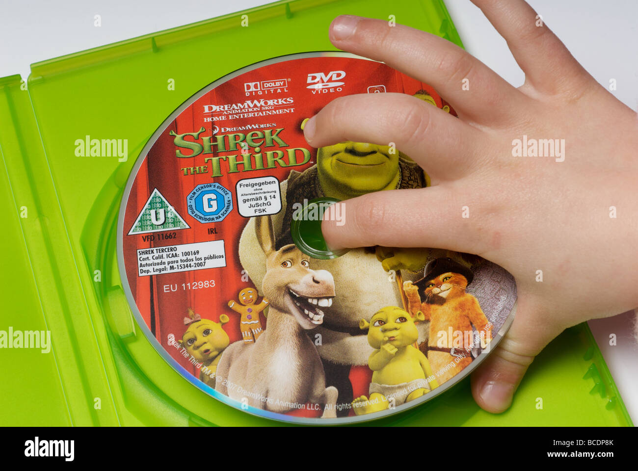 Shrek the Third DVD Stock Photo - Alamy