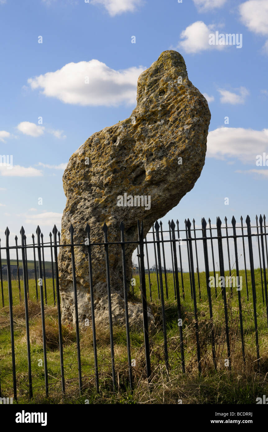 The King Stone Rollright Stones Stock Photo Alamy