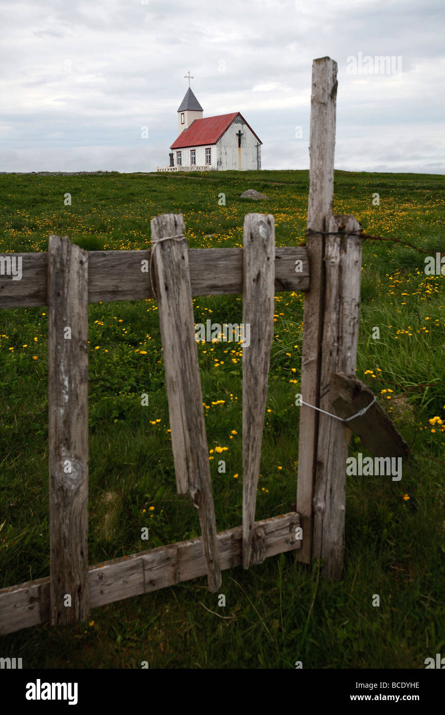 Sauðanes, on the Langanes peninsula in northeast Iceland Stock Photo