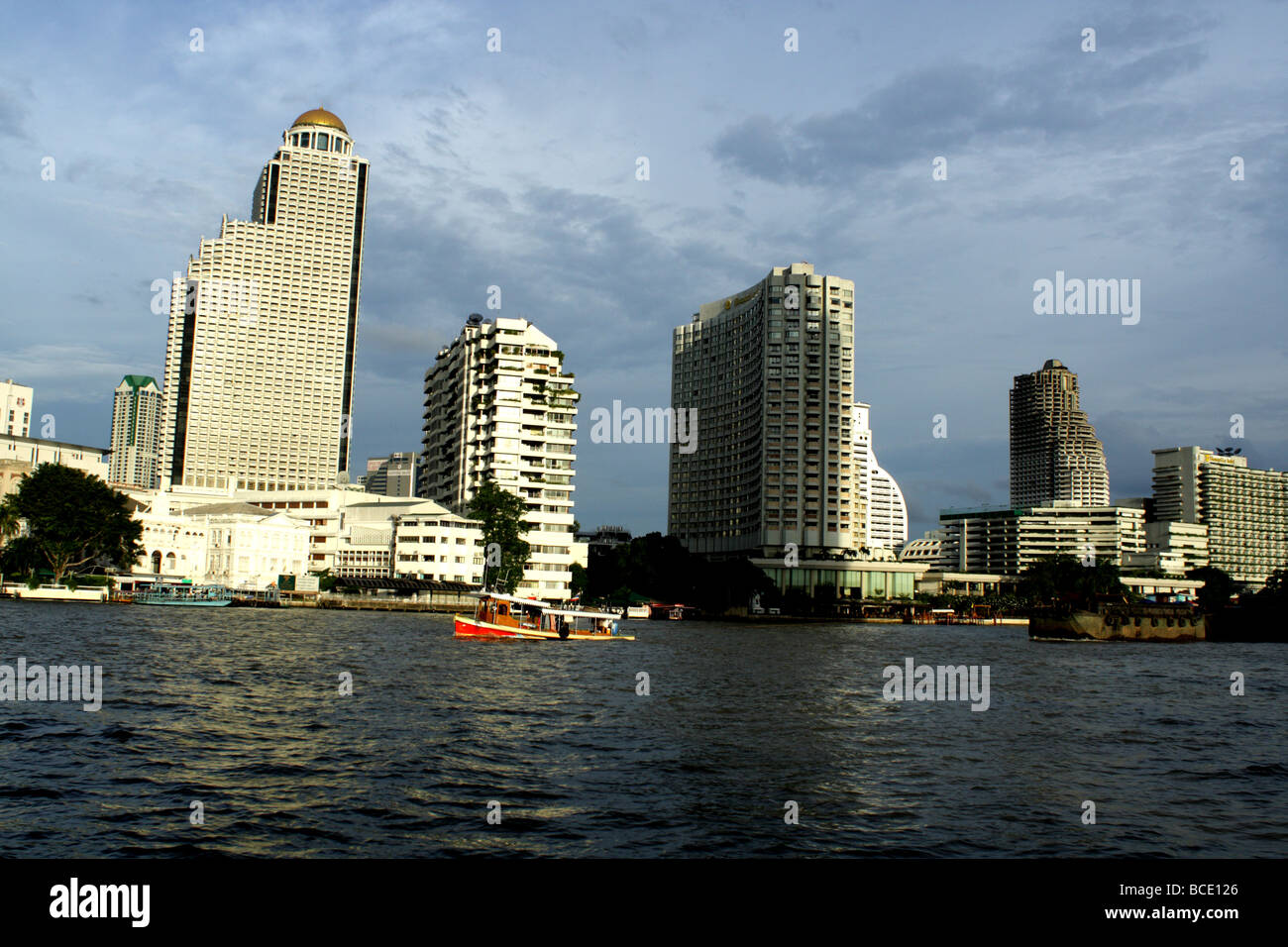 Chao Phraya river , Bangkok , Thailand Stock Photo - Alamy