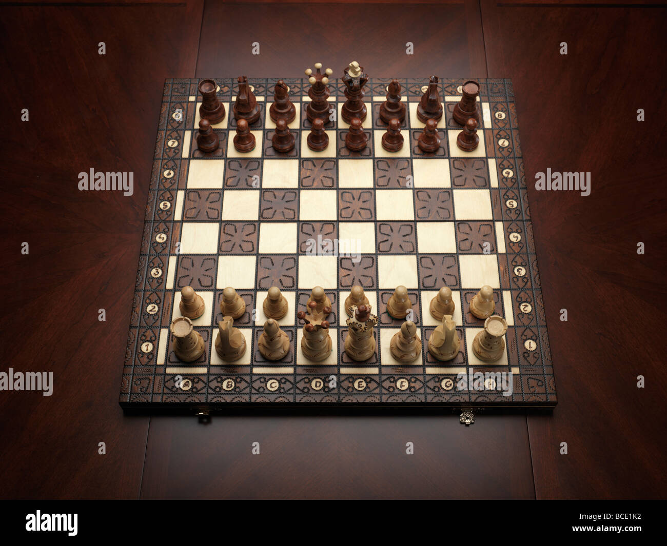 Chess board. Logical, intellectual game chessboard, chess game black a By  WinWin_artlab