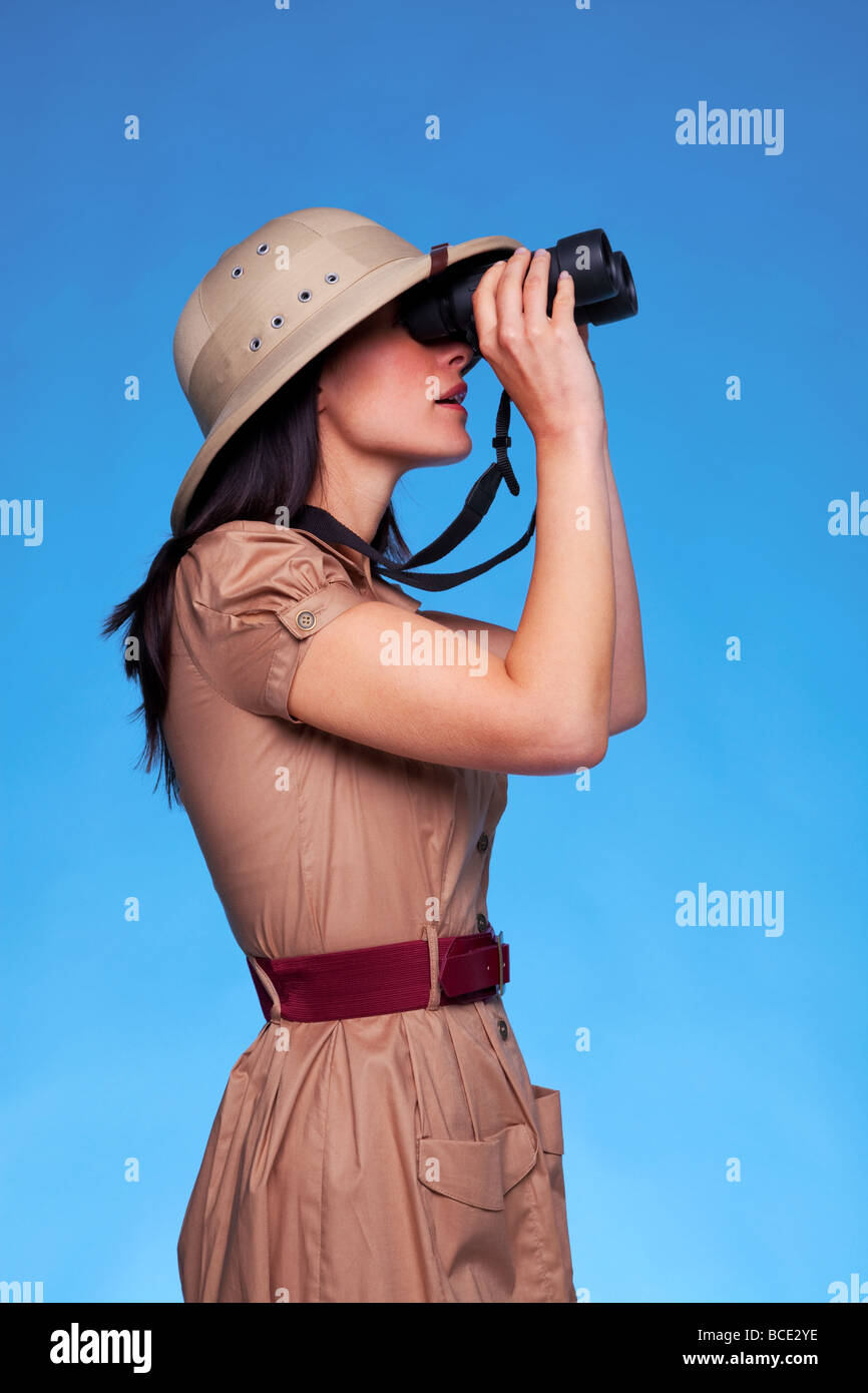 Pith helmet hat hi-res stock photography and images - Alamy