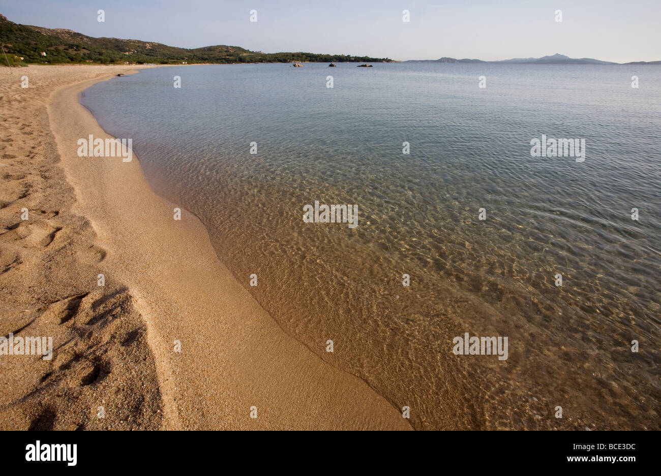 Barca Bruciata beach near Tanca Manna North Eastern Sardinia, Italy Stock Photo